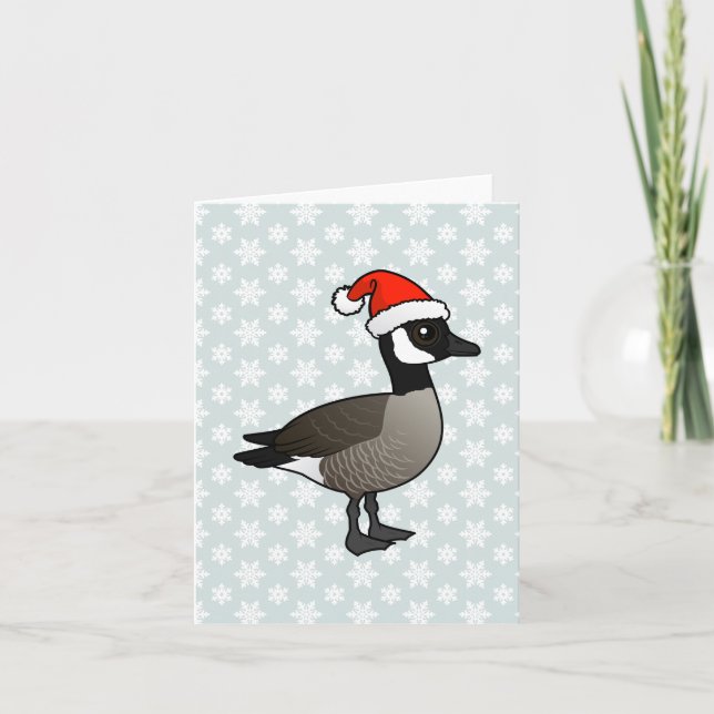 Cartes Pour Fêtes Annuelles Canada Goose Père Noël (Devant)
