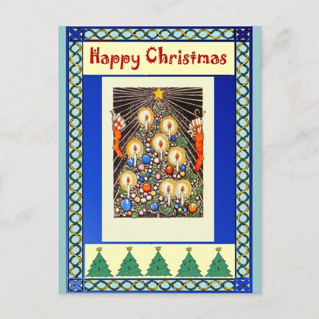 Cartes Pour Fêtes Annuelles Candles (Devant)
