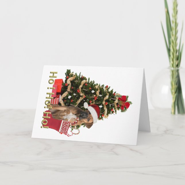 Cartes Pour Fêtes Annuelles Cane Corso Cadeaux de Noël (Devant)