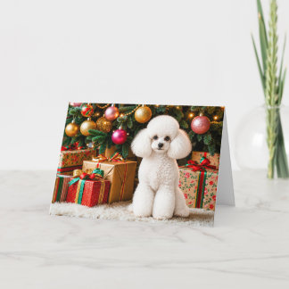 Cartes Pour Fêtes Annuelles Caniche Toy