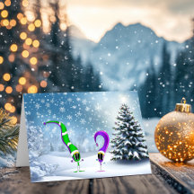 Caractère de dessin de Noël