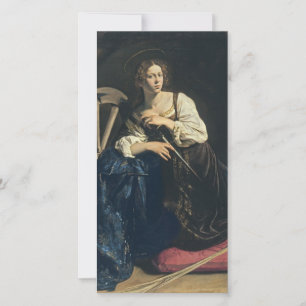 Cartes Pour Fêtes Annuelles Caravaggio - Sainte Catherine D'Alexandrie