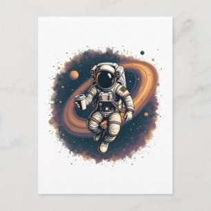 Cartes Pour Fêtes Annuelles Carburant De Caféine Pour L'Amoureux Du Café Unive