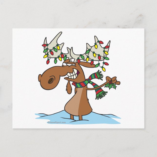 Cartes Pour Fêtes Annuelles caricature ridicule de noël (Devant)