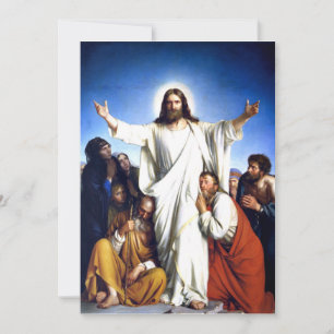 Cartes Pour Fêtes Annuelles Carl Bloch, Consultant Christus