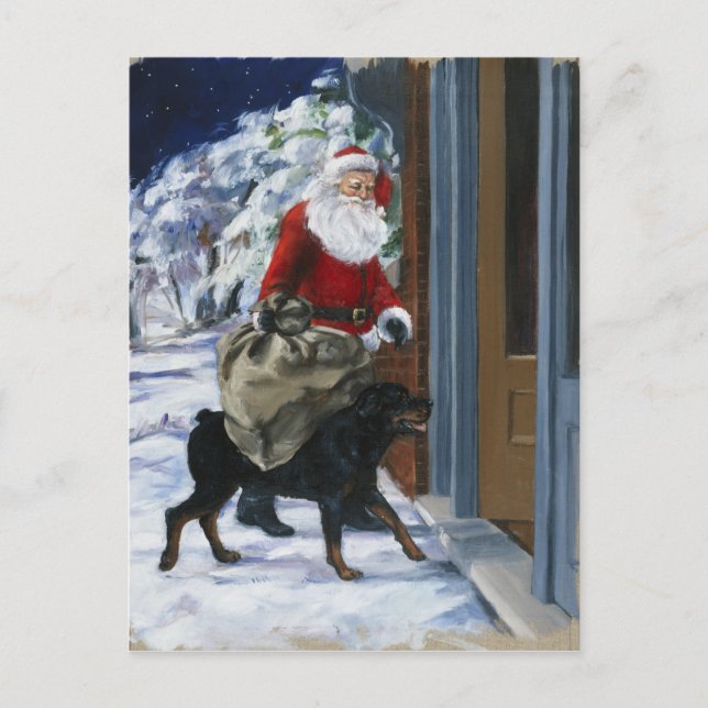 Cartes Pour Fêtes Annuelles Carl Helping Santa Claus de<Carl's Christmas>b (Devant)
