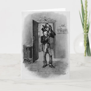 Cartes Pour Fêtes Annuelles Carol de Noël : Minuscule Tim
