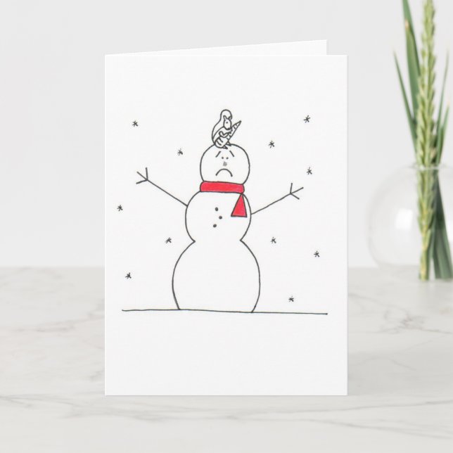 Cartes Pour Fêtes Annuelles Carotte volée (Devant)
