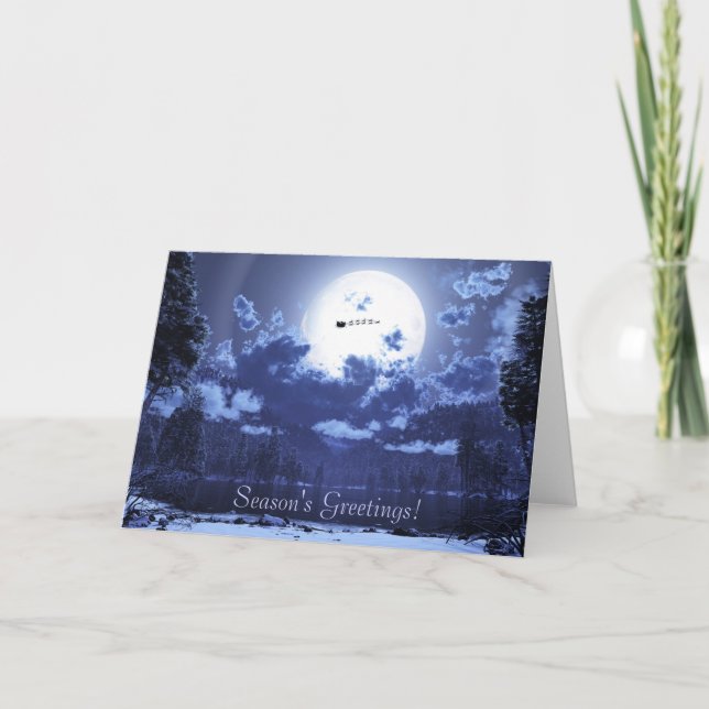 Cartes Pour Fêtes Annuelles "Carte de Noël du tour" (Devant)