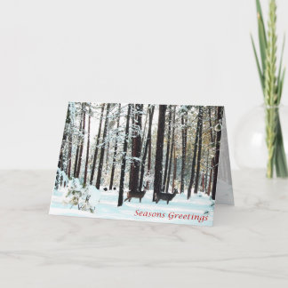 Cartes Pour Fêtes Annuelles Carte, Noël, Nouvel An, Fête - Cerf