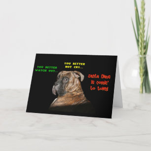 Cartes Pour Fêtes Annuelles Cartes: Fais attention
