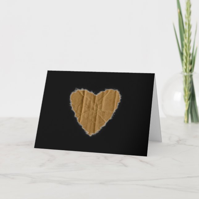 Cartes Pour Fêtes Annuelles Carton Heart Valentine Love Romance (Devant)