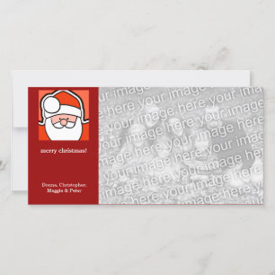 Cartes Pour Fêtes Annuelles Cartoon Père Noël Noël