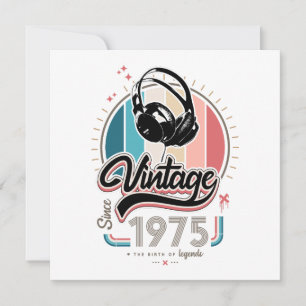 Cartes Pour Fêtes Annuelles Casques vintages depuis 1975