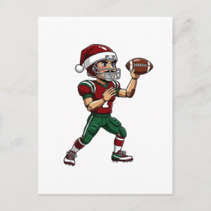 Cartes Pour Fêtes Annuelles Casse-Noisette de Football Noël 2026 Fêtes Sportiv