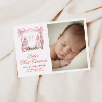 Casse-Noisette Mignon Blason Monogramme Bébé