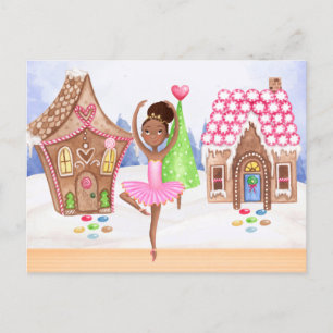 Cartes Pour Fêtes Annuelles Casse-noix Ballet de fée de prune de sucre Noël