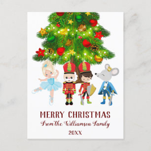 Cartes Pour Fêtes Annuelles Casse-noix, Clara, Soldat et Souris King
