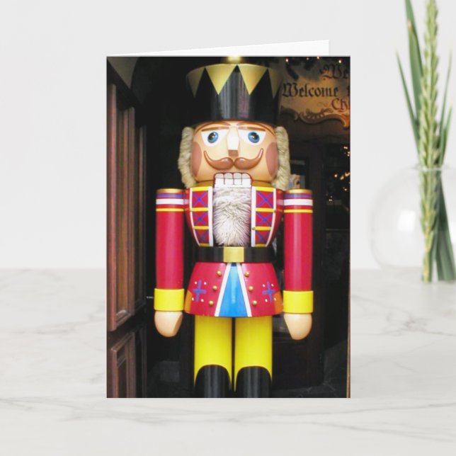 CARTES POUR FÊTES ANNUELLES CASSE-NOIX DE NOËL (Devant)