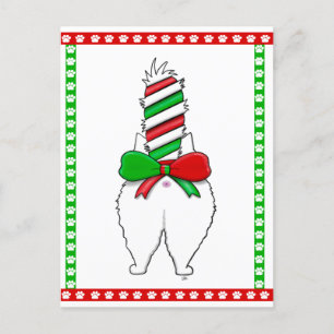 Cartes Pour Fêtes Annuelles Cat Butt 2 Noël