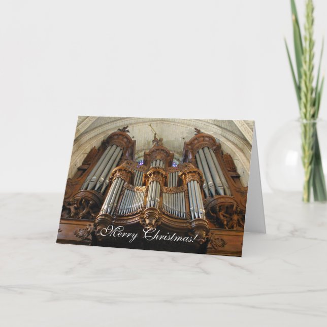Cartes Pour Fêtes Annuelles Cathédrale d'Angers (Devant)