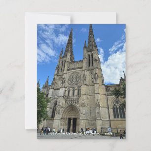 Cartes Pour Fêtes Annuelles Cathédrale de Bordeaux, (Saint-André de Bordeaux) 