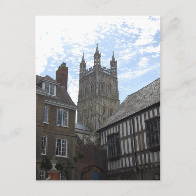 Cartes Pour Fêtes Annuelles Cathédrale de Gloucester (Devant)