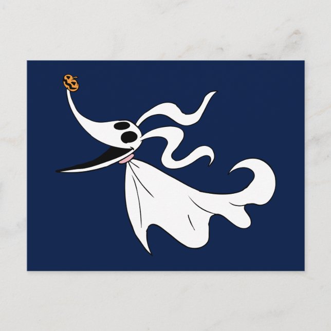 Cartes Pour Fêtes Annuelles Cauchemar avant Noël | Zéro (Devant)