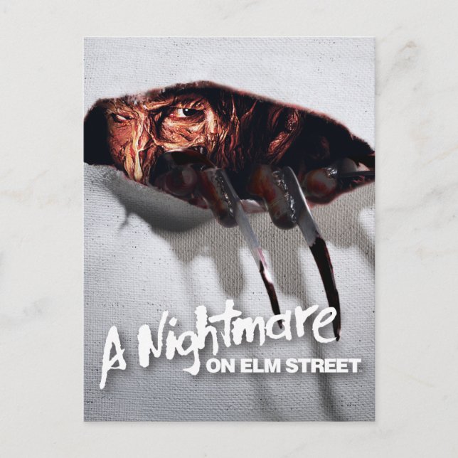 Cartes Pour Fêtes Annuelles Cauchemar sur Elm Street | Freddy Krueger en train (Devant)