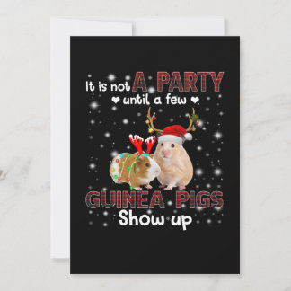 Cartes Pour Fêtes Annuelles Ce N'Est Pas Une Fête Avant Que Quelques Cochons D