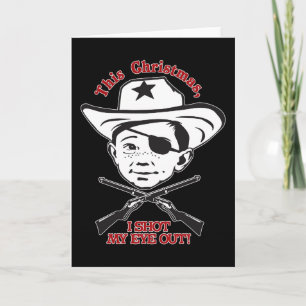 Cartes Pour Fêtes Annuelles Ce Noël, j'ai tiré mon oeil !