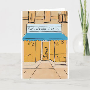 Cartes Pour Fêtes Annuelles Celebrate NYC! Russ & Daughters, NYC