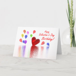 Cartes Pour Fêtes Annuelles Célébration d'anniversaire de Saint-Valentin