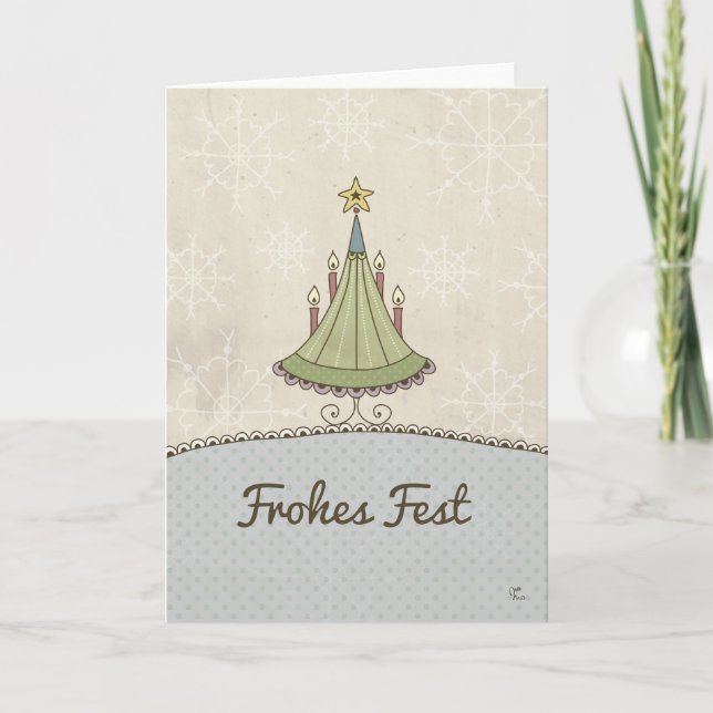 Cartes Pour Fêtes Annuelles Célébration heureuse (Devant)