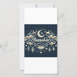 Cartes Pour Fêtes Annuelles Célébrer le Ramadan avec le mode RamadanOn