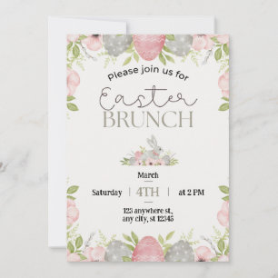 Cartes Pour Fêtes Annuelles Célébrez le printemps avec un délicieux brunch de 