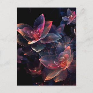 Cartes Pour Fêtes Annuelles Celestial Cosmic Lotus Bloom