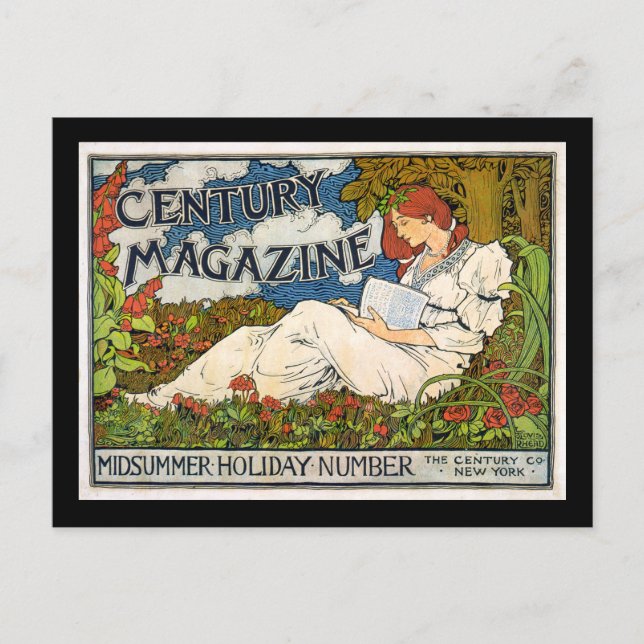 Cartes Pour Fêtes Annuelles Century Magazine MIdsummer Holiday Numéro (Devant)