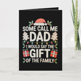 Cartes Pour Fêtes Annuelles Certains m'appellent Papa je dirais le cadeau de l