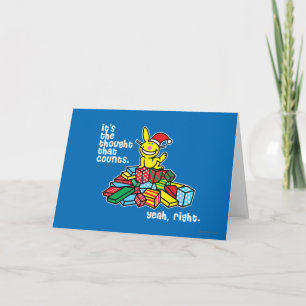 Cartes Pour Fêtes Annuelles C'est la pensée qui compte