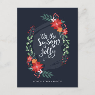 Cartes Pour Fêtes Annuelles C'est la saison d'être joyeux