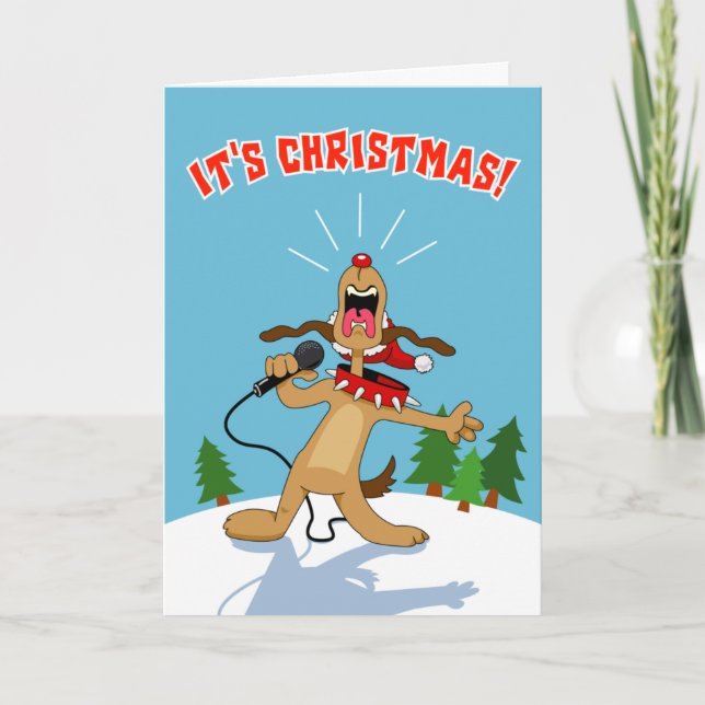 Cartes Pour Fêtes Annuelles C'est Noël ! (Devant)