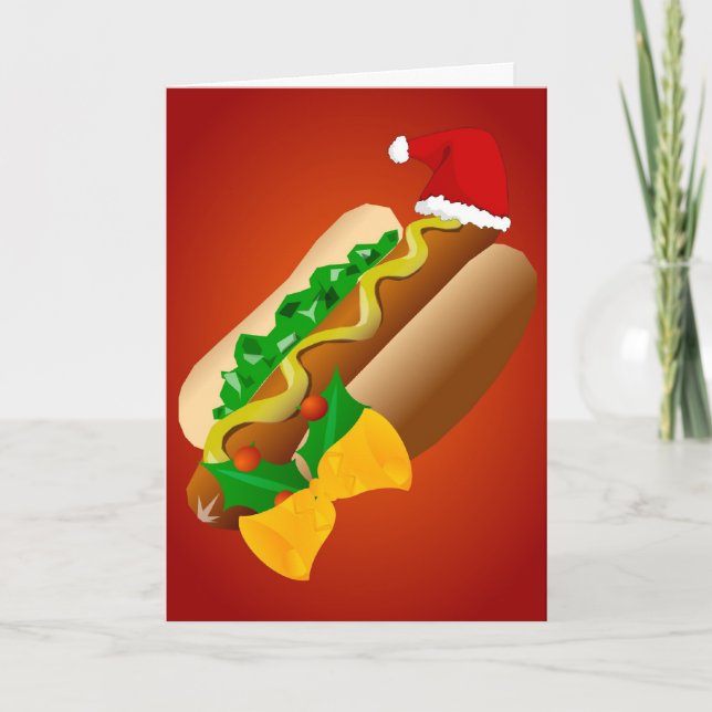 Cartes Pour Fêtes Annuelles C'est un chien de Noël (Devant)