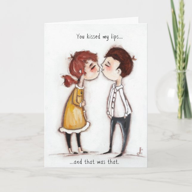Cartes Pour Fêtes Annuelles C'était ça - Valentine (Devant)