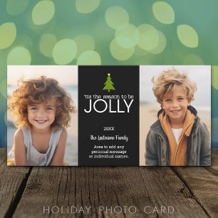 Cartes Pour Fêtes Annuelles Cette saison sera JOLLY - 2 Photo