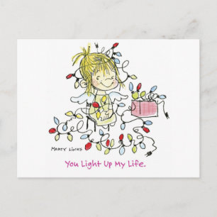 Cartes Pour Fêtes Annuelles CH-001 Christmas Light Life