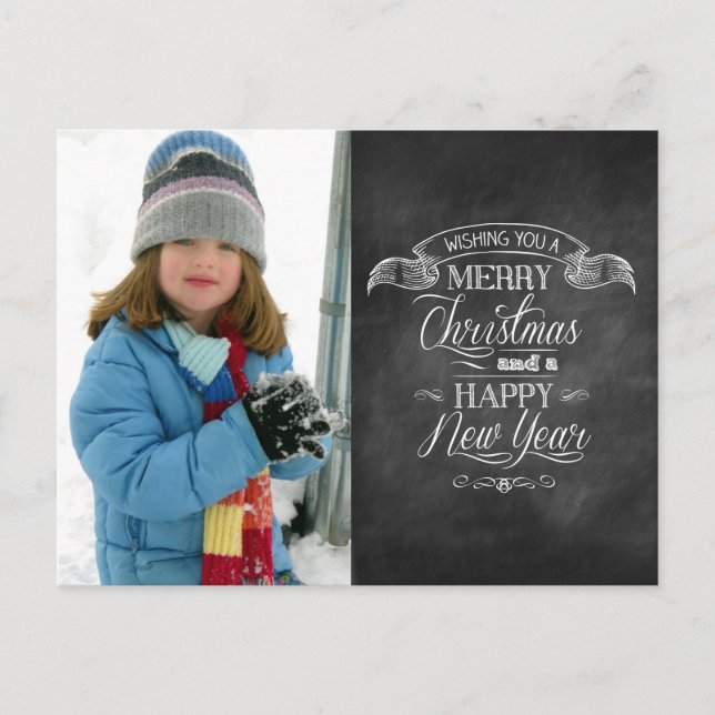 Cartes Pour Fêtes Annuelles Chalet Noël (Devant)