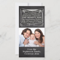 Chalkboard Christian Christmas
