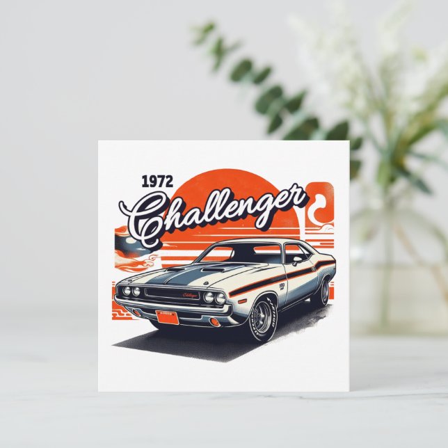 Cartes Pour Fêtes Annuelles Challenger 1972 (Debout devant)