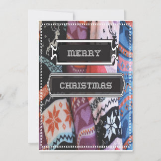 Cartes Pour Fêtes Annuelles Chandail de Noël